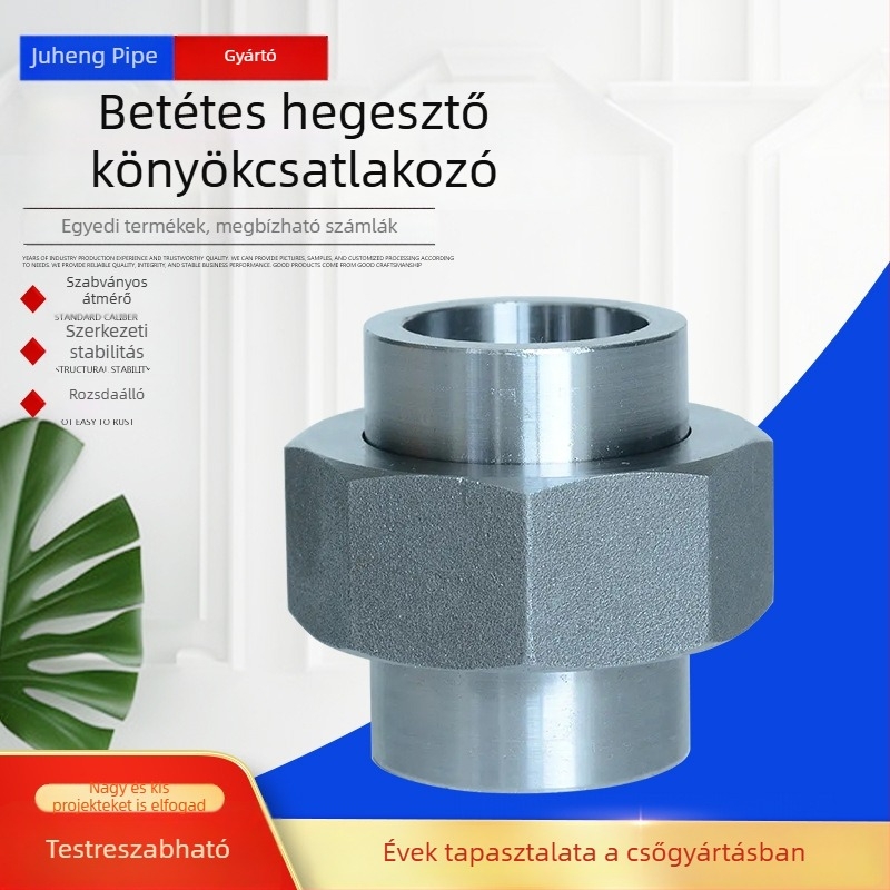 304 rozsdamentes acél belsőmenetes socket-weld csatlakozó, nagy nyomáson