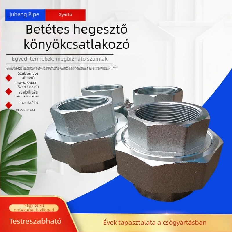 304 rozsdamentes acél belsőmenetes socket-weld csatlakozó, nagy nyomáson