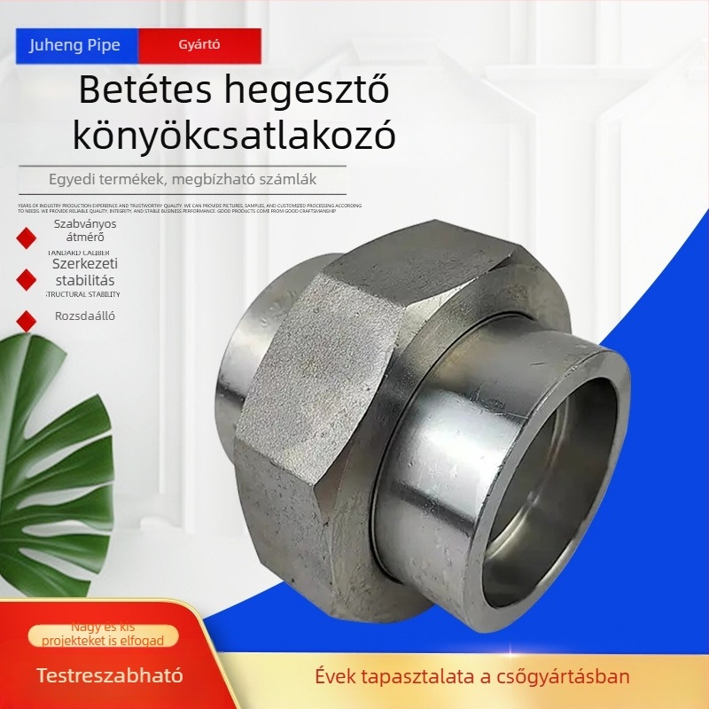 304 rozsdamentes acél belsőmenetes socket-weld csatlakozó, nagy nyomáson