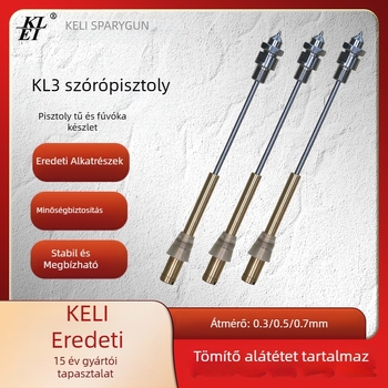 KL3 Pontossággal működő porlasztófej és tűkészlet festékszóró pisztolyhoz