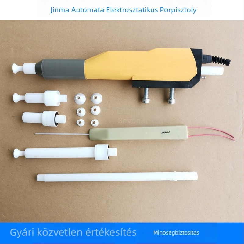 Jinma harmadik generációs automata elektrostatikus porfúvópisztoly kiegészítőkkel