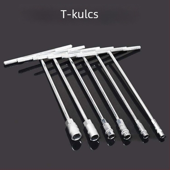 T-hátú külső hatszögletű kulcs készlet, 6–19 mm