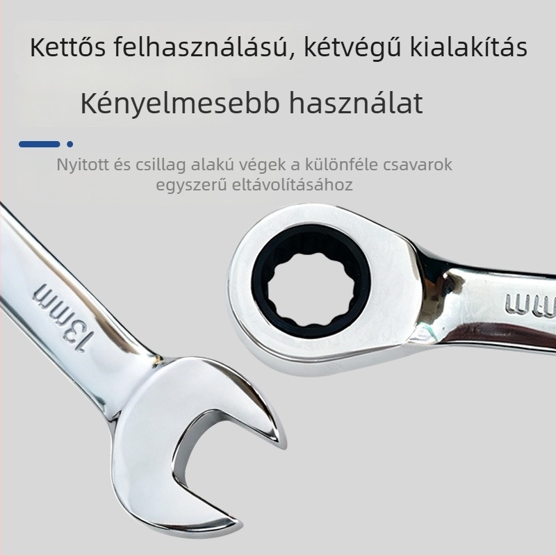 Torx racsnis kulcs készlet, erőfeszítés-megtakarítás, kétirányú, univerzális kettős használatú kézi szerszámkészlet