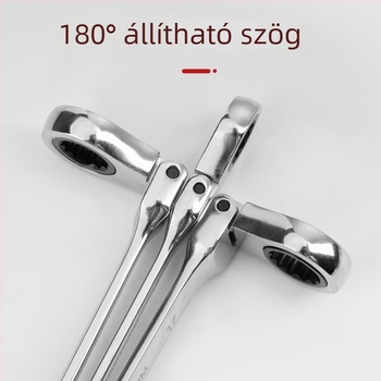 Forgófejű kattintókulcs, kétirányú, kézi szerszám autójavításhoz