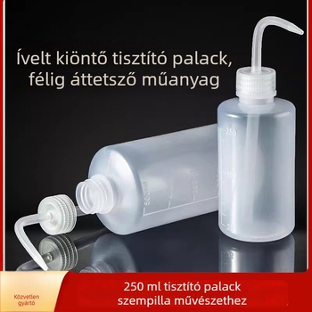 250 ml-es pigmentöblítő üveg mikrobladinghez és szemhéjvonalhoz