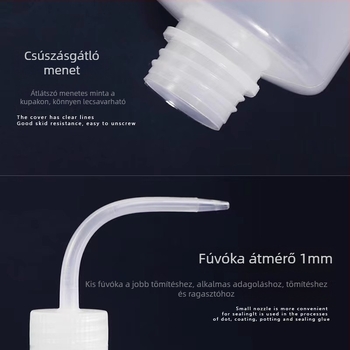 250 ml-es pigmentöblítő üveg mikrobladinghez és szemhéjvonalhoz