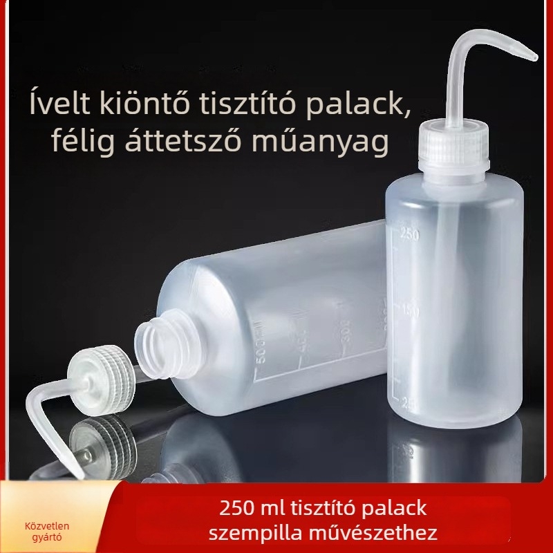250 ml-es pigmentöblítő üveg mikrobladinghez és szemhéjvonalhoz