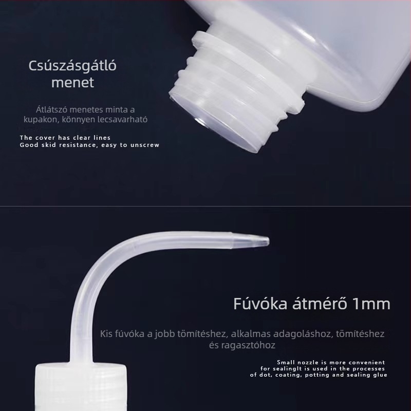 250 ml-es pigmentöblítő üveg mikrobladinghez és szemhéjvonalhoz
