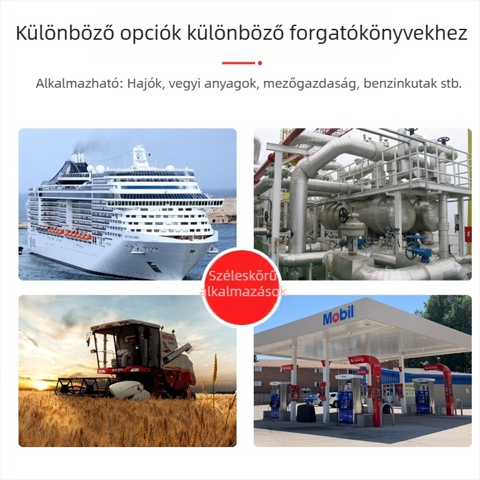 K24 turbinás áramlásmérő digitális kijelzővel dízel, benzin, metanol, kerosene és víz számára - mérési tartomány 0.3-1.2, 4-utas áramlásmérő
