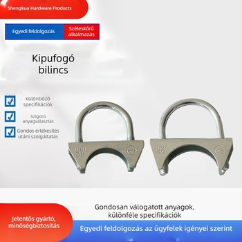 Galvanizált kipufogócső bilincs, Ø26 mm