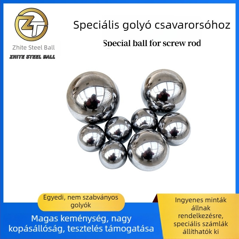 304 élelmiszer-minőségű rozsdamentes acélgolyók, 1–35 mm, acélgolyók csapágyakhoz