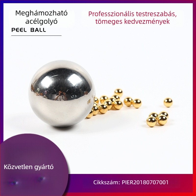 8 mm polírozott rozsdamentes acél golyó, precíziós, 304/316 minőségű, csapágyakhoz és orvosi eszközökhöz