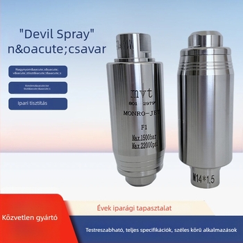 Forgó Devil fej nagy nyomású tisztításhoz – ipari felületek tisztítása, rozsda eltávolítása és festés