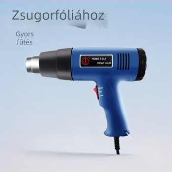 Yizhuo Ipari forrólevegős pisztoly hőmérsékletszabályozóval termosztikus melegítéshez, hőszorító fólia, műanyag hegesztés és autófólia alkalmazás