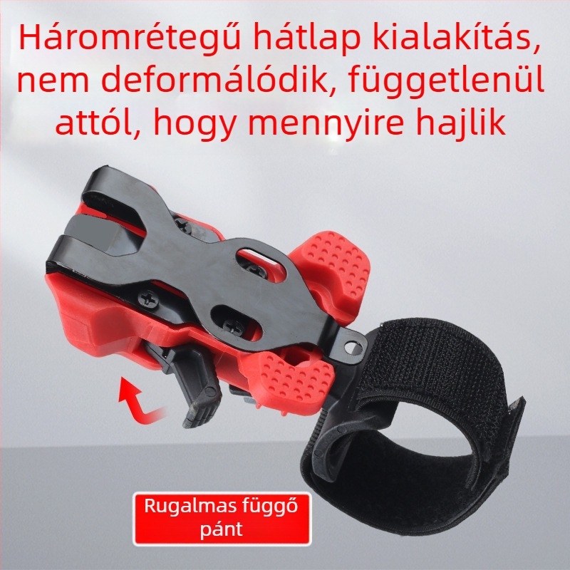 Villanyszerelő öv hordozható szerszámtartóval, gyors rögzítés a derékon, fém tartó