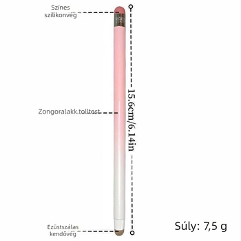 Gradient színű kettős fejű stylus okostelefonokra és táblagépekre – kapacitív rajz stylus
