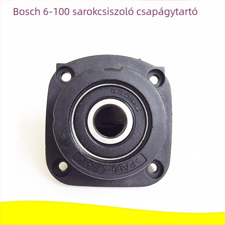 100 típusú sarokcsiszoló előlapjának csapágy ülése, modell 6-100, elektromos szerszám-kiegészítő.