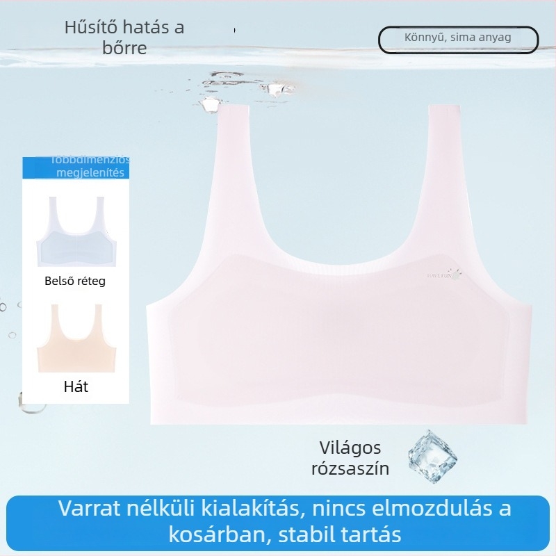 Omephine 1880 Lányoknak készült, merevítő nélküli mellény-stílusú fehérnemű a korai serdüléshez