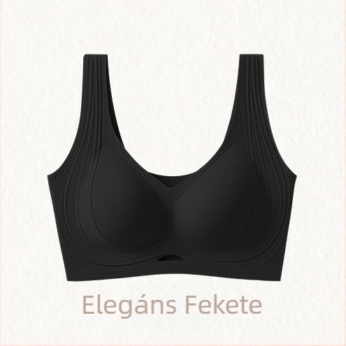 Női melltartó vest-stílusban, merevítés nélkül, összegyűjti az oldalsó melleket, megemeli a kis melleket teltebb látványért, állítható