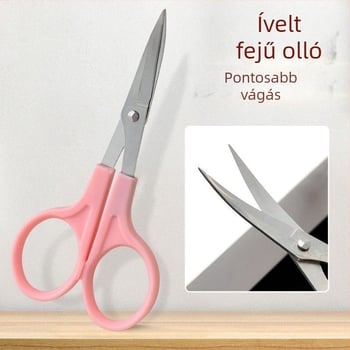 Görbe hegyű hímzőolló kézi hímzéshez és keresztszemes varráshoz