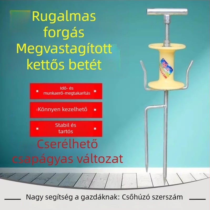 Öntözőcső hajlító eszköz