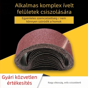 Csiszoló szalag 610x100 a csiszológéphez – Fa- és fém polírozáshoz, kopásálló