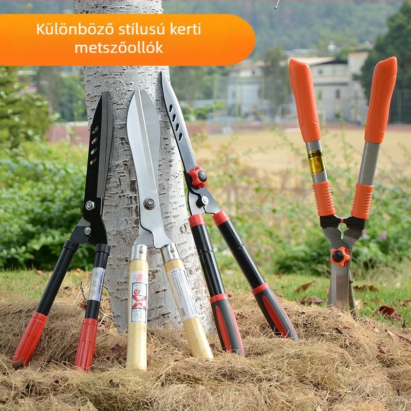 Kertészeti metszoolló – nagy virágolló a formázáshoz és sövény vágásához
