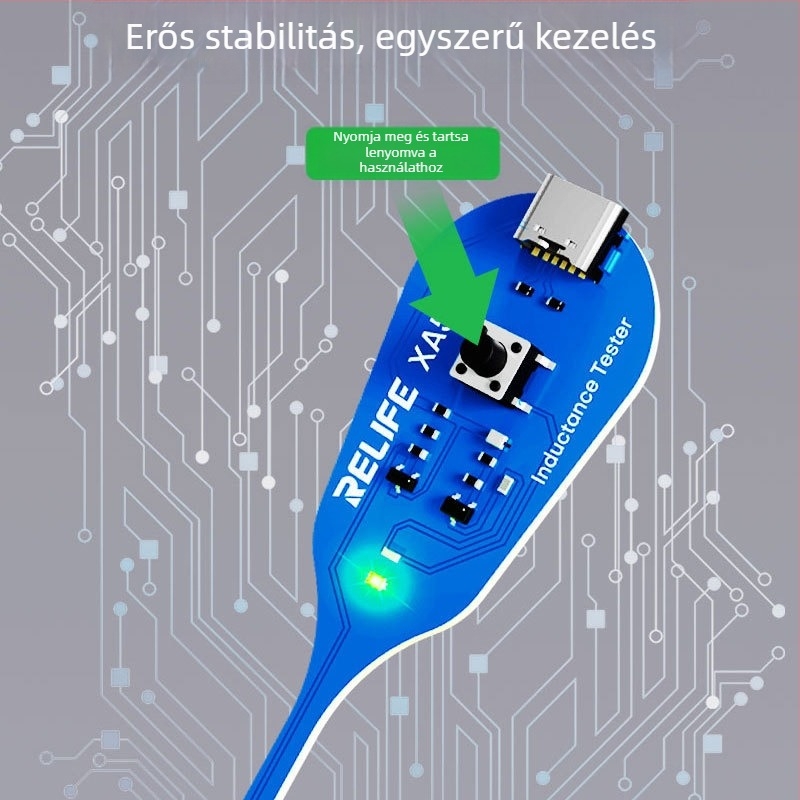 Mobiltelefon javítására szolgáló induktivitás-tesztelő – magas pontosságú eszköz a mobiltelefonos alaplap körök meghibásodásainak felderítésére