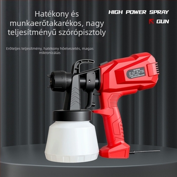 Nagy teljesítményű elektromos spraypisztoly latex festékhez – multifunkcionális permetező eszköz