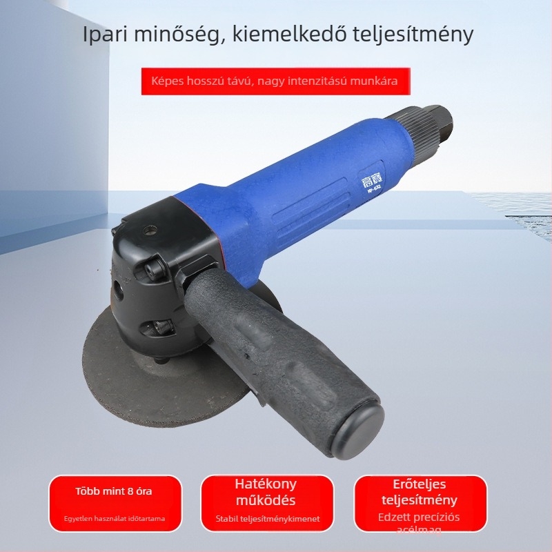 Kaobao 4 hüvelykes pneumatikus szögcsiszoló vágáshoz és polírozáshoz, ipari színvonalú, 100 mm-es csiszolókorong