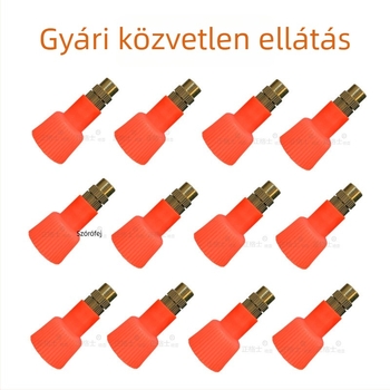 Réz szórófej öntözőkannához – permetezőfej és fedél, kertészeti kiegészítő