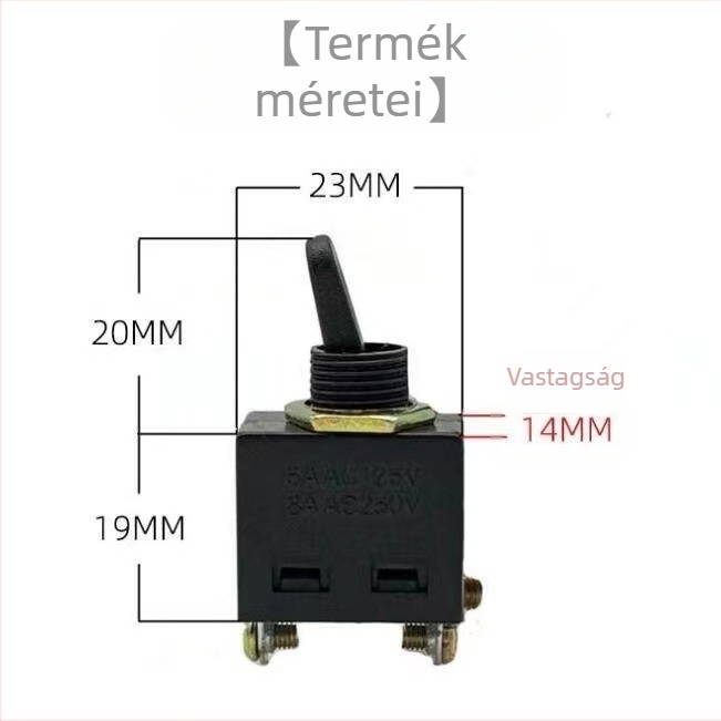 Makita 9523 szögcsiszoló univerzális kapcsoló, hátsó típusú 100