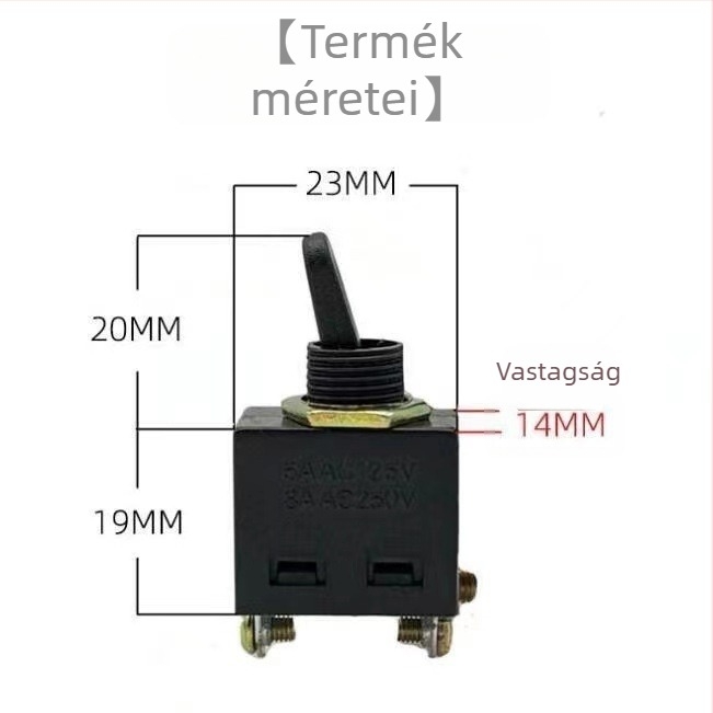 Makita 9523 szögcsiszoló univerzális kapcsoló, hátsó típusú 100