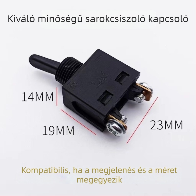 Makita 9523 szögcsiszoló univerzális kapcsoló, hátsó típusú 100