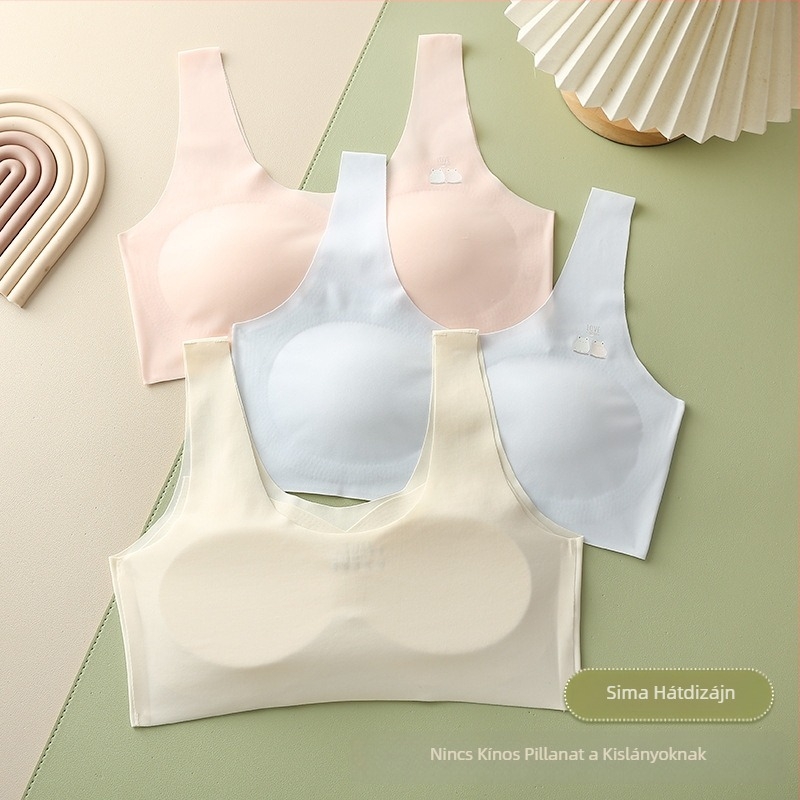 Gyerekeknek készült nylon varrás nélküli ujjatlan top, lélegző