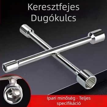Keresztfogantyújú csavarkulcs – hordozható karbantartó eszköz háztartási gépekhez, bútorokhoz és elektromos kerékpárokhoz