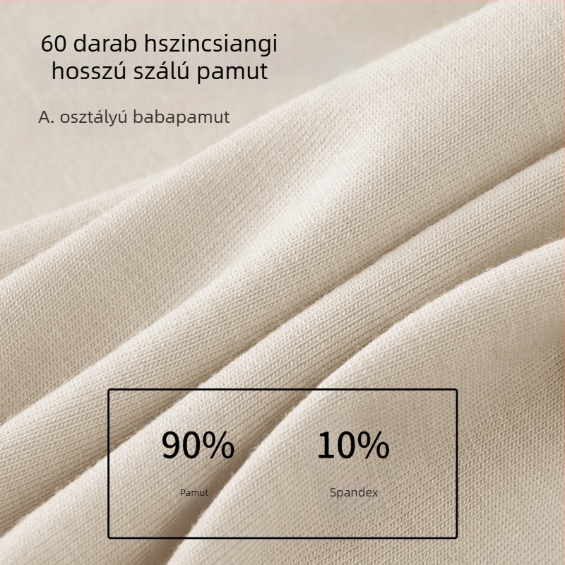 A-kategóriás anyatejes női pamut alsónemű, 100% pamut, Xinjiang hosszú szálú pamut, 60 db, 10A antibakteriális intim rész, magas elasztikájú bugyi