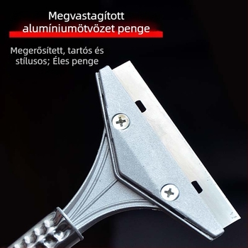 Kis tisztító kés és formázó spatula – eszköz a tapéta eltávolításához, üveg- és márvány felületekhez, ragasztó eltávolító penge