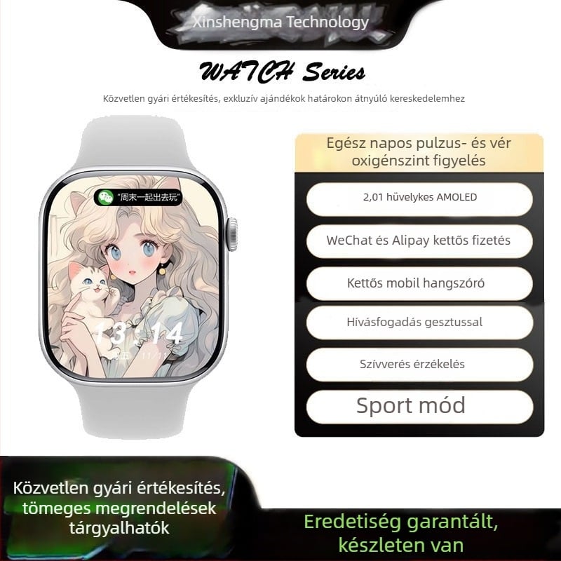 TS10 Új Okosóra Karkötő, Dupla Fizetés, Sport Bluetooth Navigáció és Hívásfunkció