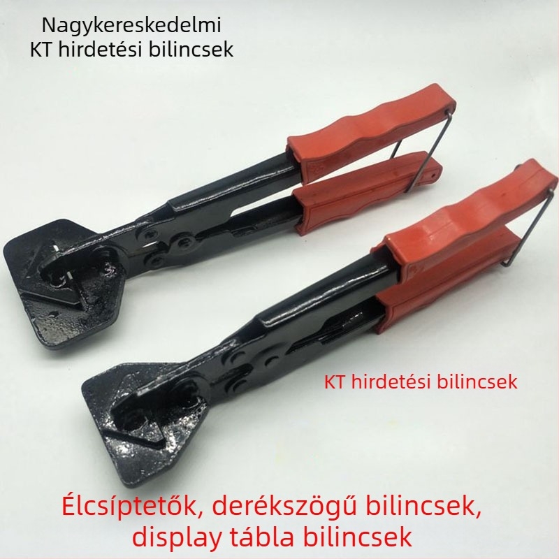 KT board éle keretekhez – 45° vágás, 90° sarok burkolás, U-shaped kis élfogó