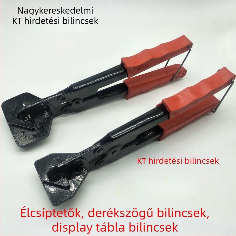 KT board éle keretekhez – 45° vágás, 90° sarok burkolás, U-shaped kis élfogó