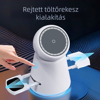 Saját modell három az egyben vezeték nélküli töltő, ébresztőóra és mágneses töltés, Apple Watch és iPhone kompatibilis