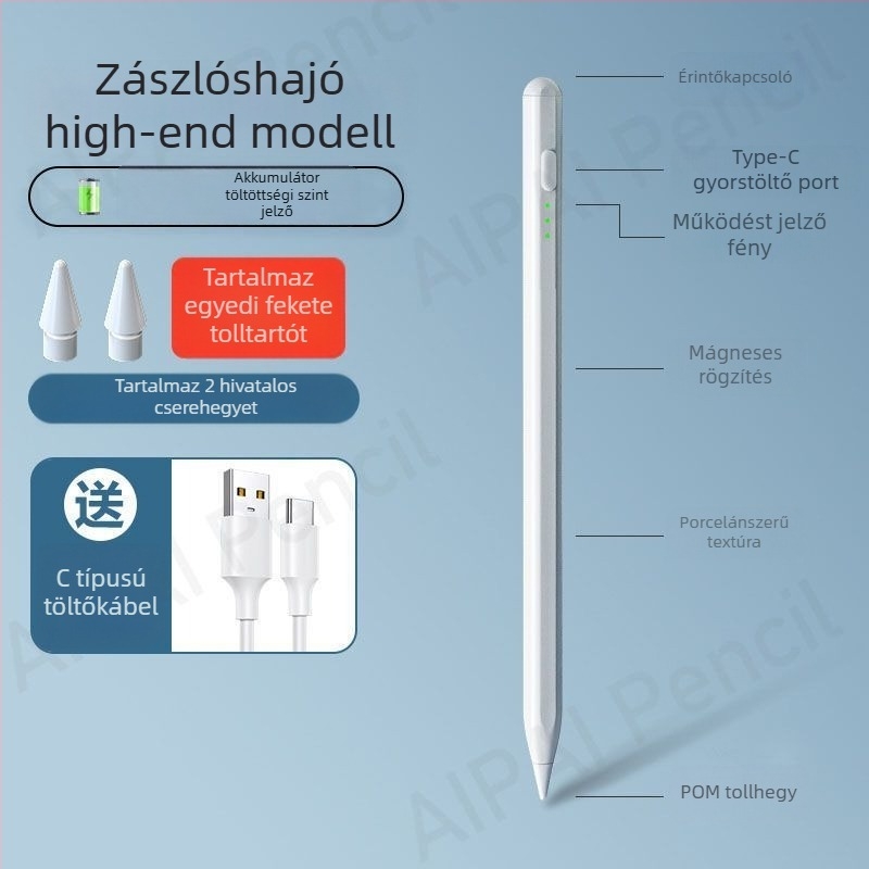 Huawei MatePad és MatePad Pro-hoz kapacitív stylus, Honor-kompatibilis, univerzális író toll