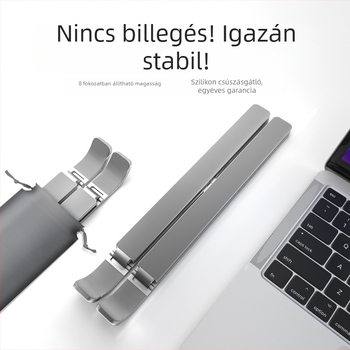 M3 sorozat alumínium ötvözetes laptop állvány hűtőfunkcióval