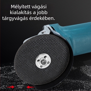 Kézi kompakt szögcsiszoló háztartási használatra — polírozás, csiszolás és vágás