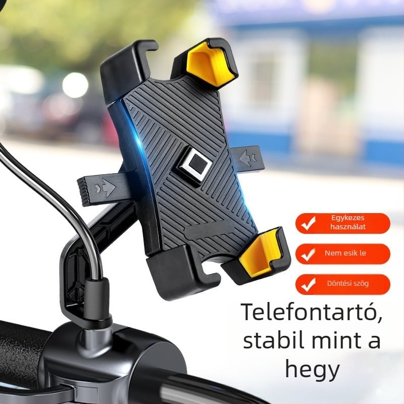 Új telefontartó elektromos robogóhoz, motorkerékpárhoz és kerékpárhoz esernyővel