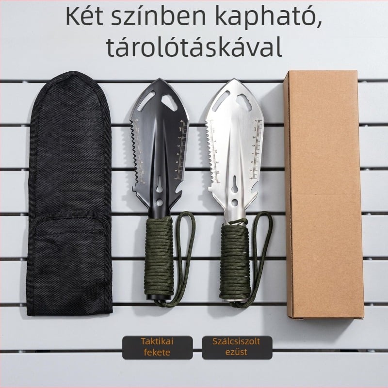 Kültéren használható többfunkciós kerti ásó zöldségekhez, talajhoz és virágokhoz