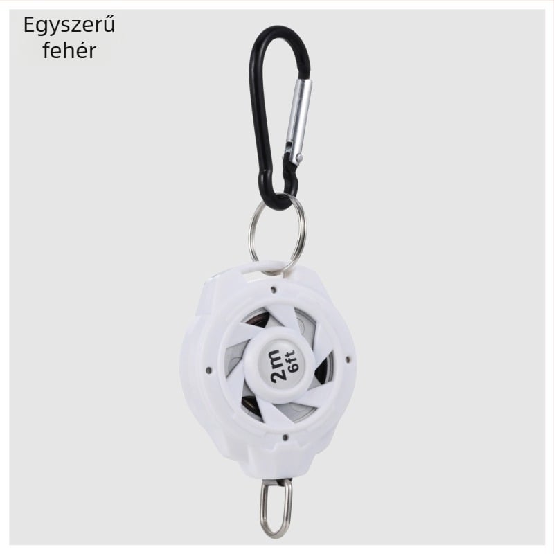 2 m hordozható, kisméretű acél mérőszalag