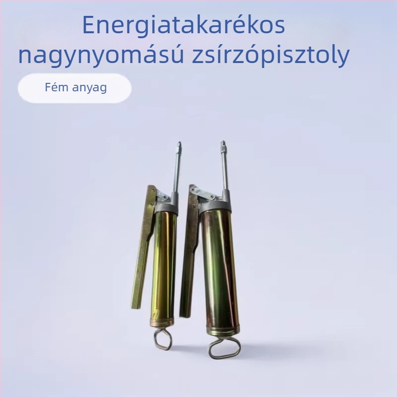 Kézi zsírzópisztoly 200/400 cm³, alumínium fej, zsírpatron a csomagban, eszközök és gépek karbantartásához
