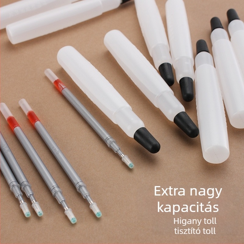 Nagy kapacitású tisztító toll bőr jelöléséhez és DIY projektekhez – többfunkciós marker, egy toll helyettesít sokat